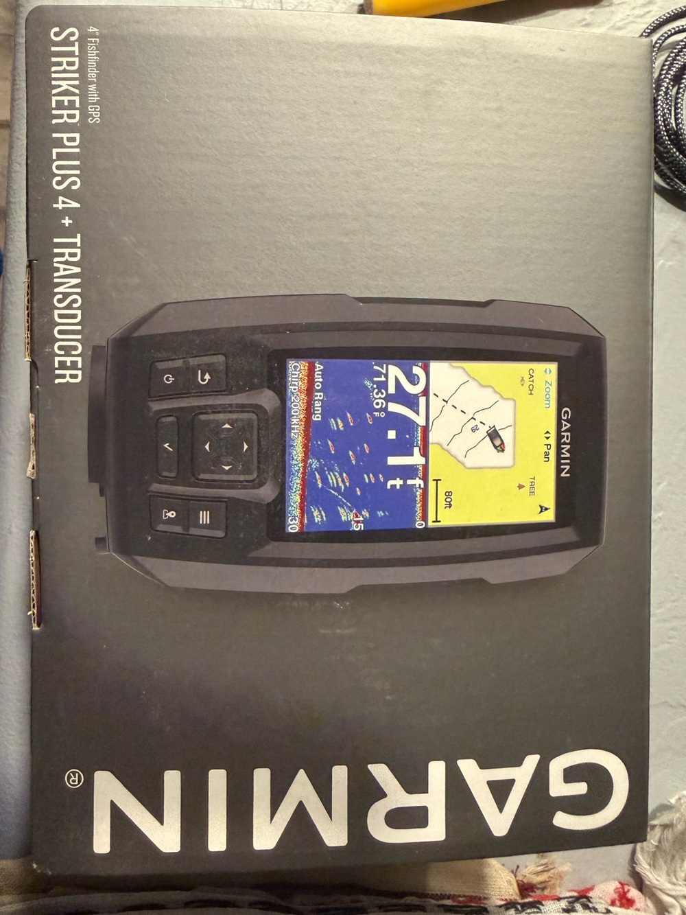 Garmin Striker Plus 4 + Transducer